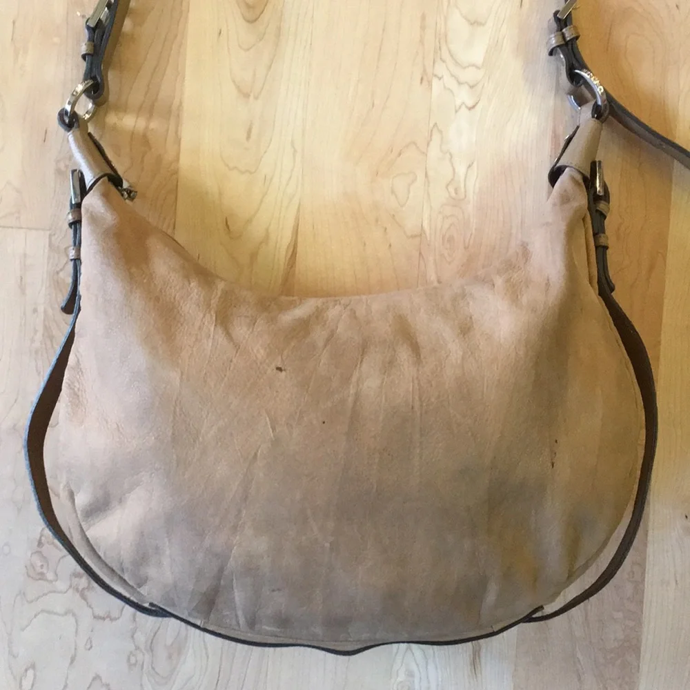 Kesslord Vintage Leather Hobo Crossbody